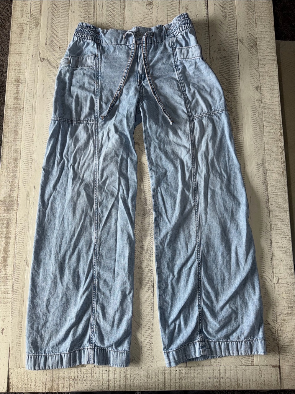 SO Light Blue Wide Leg Pants Women’s size Medium